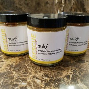 (3) Suki Exfoliate Foaming Cleanser - 4 oz